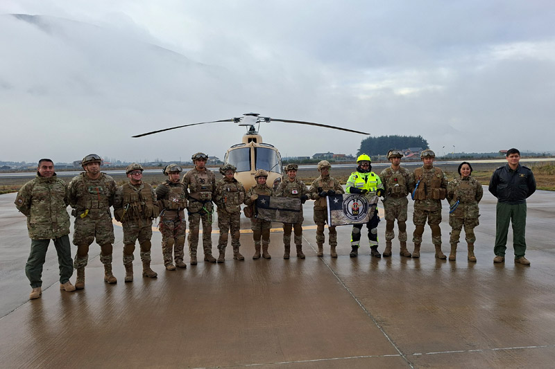 Personal de la MZS “Coyhaique” culmina con éxito el Curso de Tripulaciones Aerosanitarias (TAS) 2026