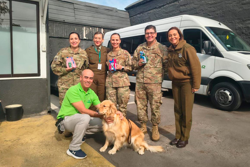 CRIE realizó visita al Centro de Rehabilitación Integral de Carabineros
