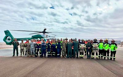 MZS “Iquique” participó en capacitación aeromédica a servicios de la región