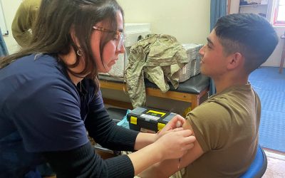 Personal de la DIVSAL realiza campaña de vacunación en la JDN Coquimbo