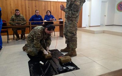 EMCs de la MZS “Punta Arenas” reciben capacitación en control de hemorragias y shock hipovolémico
