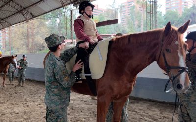 CRIE inició nuevo ciclo de su programa de hipoterapia en rehabilitación infantil