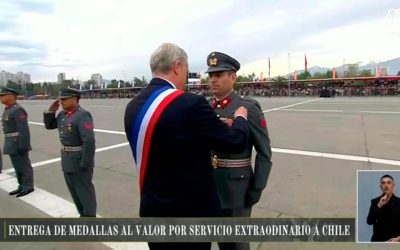 Suboficial de la MZS “Concepción” recibe Medalla “Al Valor” en la Gran Parada Militar 2026