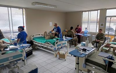 EM “Peñalolén” apoya campaña de donación de sangre de la Fundación de Señoras del Ejército