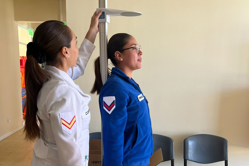 Enfermería Militar “Calama” recibe importante donación de reservistas de la UBM