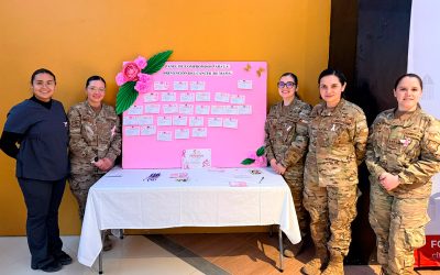 Enfermería Militar “Caupolicán” participa en jornada de prevención de cáncer de mama