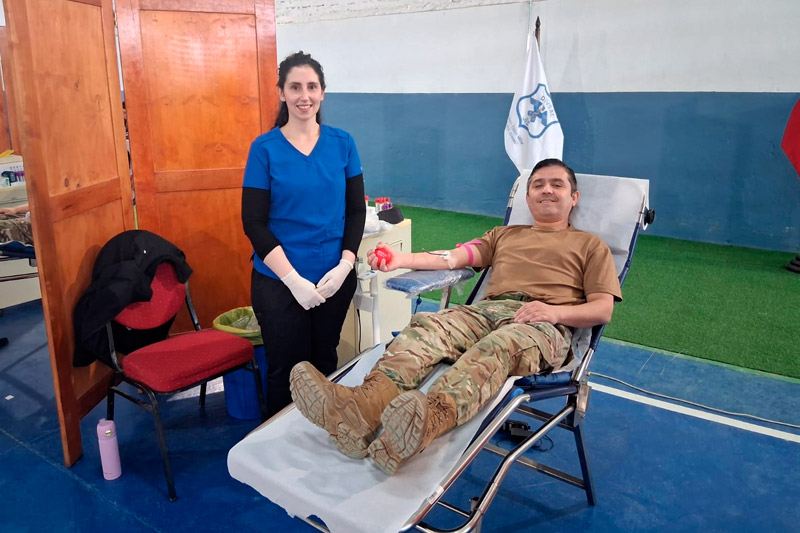 MZS “Punta Arenas” participó en 3er operativo de donación de sangre para el Hospital Clínico de Magallanes