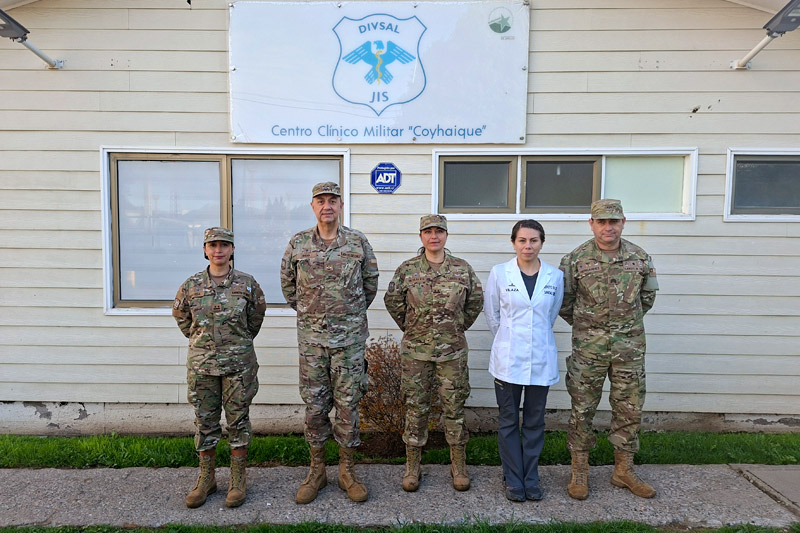 Comandante de la División de Salud revista instalaciones de la MZS “Coyhaique”